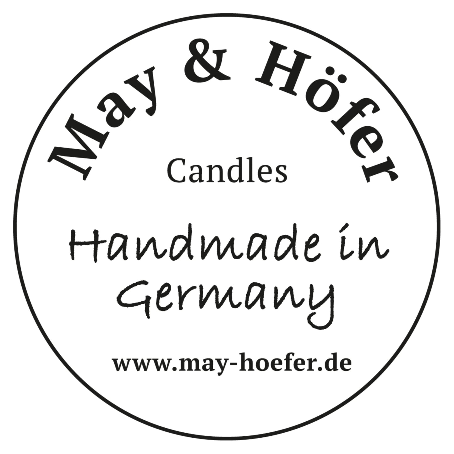 May & Höfer<br>Duftkerze im Apothekerglas Duft:<br>Melone